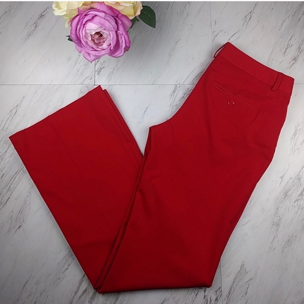 Red Editor Pants
